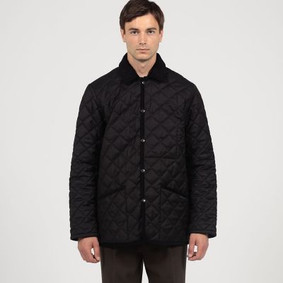 別注】LAVENHAM DENHAM ウールキルティングブルゾン V