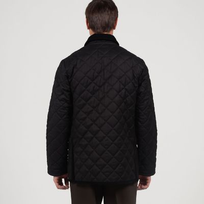 別注】LAVENHAM DENHAM ウールキルティングブルゾン V