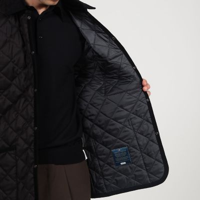 別注】LAVENHAM DENHAM ウールキルティングブルゾン V