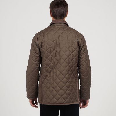 別注】LAVENHAM DENHAM ウールキルティングブルゾン V