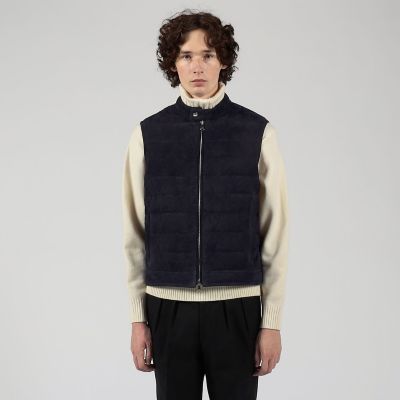 別注】EMMETI JURI スエード ダウンベスト | TOMORROWLAND