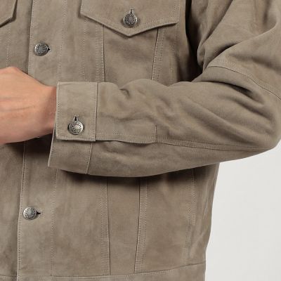 別注】EMMETI ラムスエード トラッカージャケット