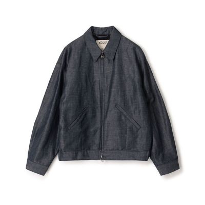 別注】DENIM×TOMORROWLAND ラムレザー シングル