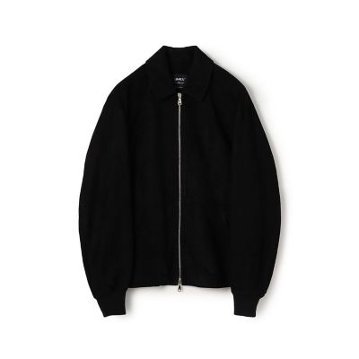 別注】EMMETI JETI ラムスエード ジップアップブルゾン