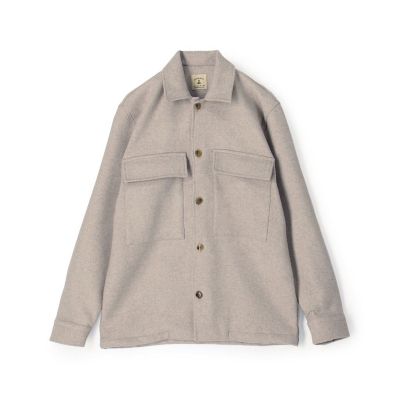 別注】GUY ROVER コットンポプリン オーバーシャツ