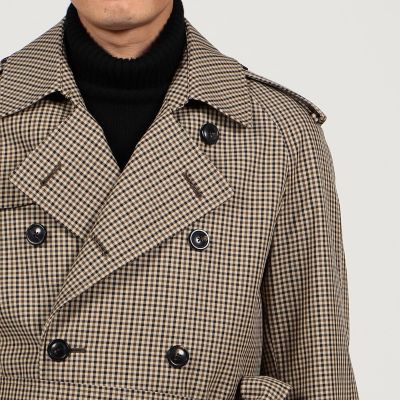 ウールコットンギャバジン トレンチコート Dormeuil TRENCH