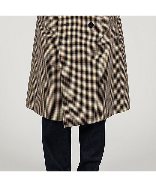 ウールコットンギャバジン トレンチコート Dormeuil ウールコットンギャバジン トレンチコート Dormeuil