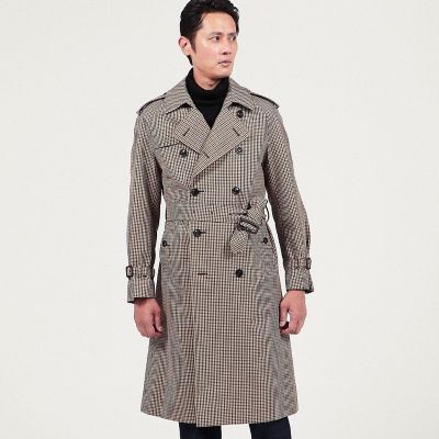 the clasik dormeuil トレンチコート ネイビー ドーメル ジャケット