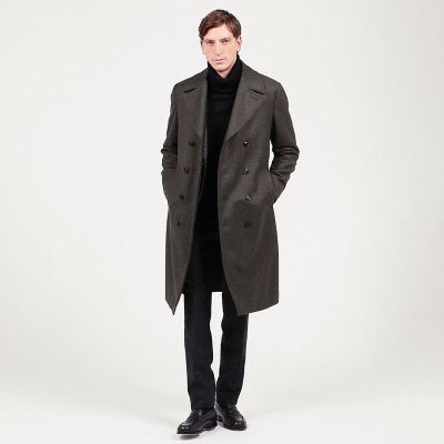 ウール　ネップ　アルスターコート　Ｄｏｒｍｅｕｉｌ　Ｓｐｏｒｔｅｘ
