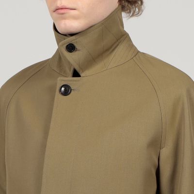 ウールコットンギャバジン　バルマカーンコート　ＴＲＥＮＣＨ