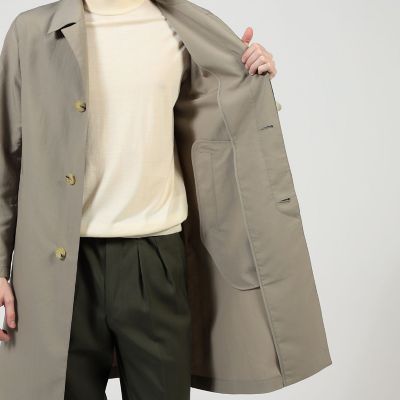 【別注】ＭＡＣＫＩＮＴＯＳＨ　ＤＵＮＫＥＬＤ　パッカブル　ステンカラーコート