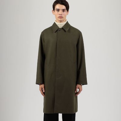 別注】MACKINTOSH DUNKELD ウールステンカラーコート