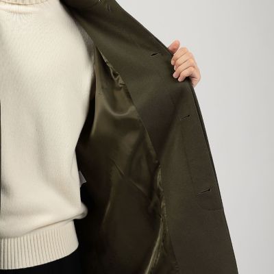 別注】MACKINTOSH DUNKELD ウールステンカラーコート