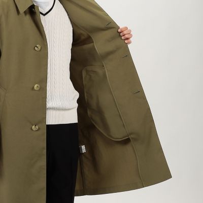 MACKINTOSH DUNKELD パッカブル ステンカラーコート　38 別注MACKINTOSH》結局必要になる『オン・オフ兼用』別注ステンカラー