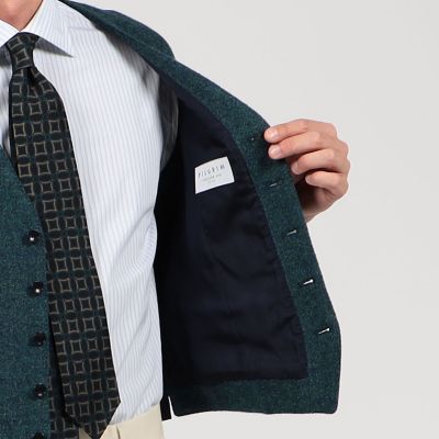 ウールツイード 5Bベスト Harris Tweed | TOMORROWLAND