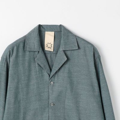 ＭＡＲＲＡＫＳＨＩ　ＬＩＦＥ　コットンポリエステル　オープンカラーシャツ