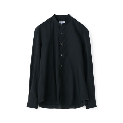 ＥＲＲＩＣＯ　ＦＯＲＭＩＣＯＬＡ　ウール　バンドカラーシャツ
