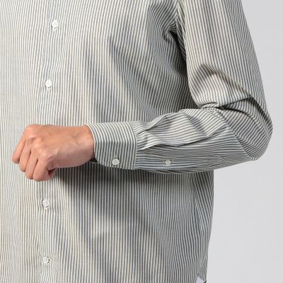 ＥＲＲＩＣＯ　ＦＯＲＭＩＣＯＬＡ　ウール　バンドカラーシャツ