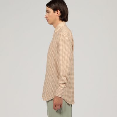 【別注】Ｍａｒｉａ　Ｓａｎｔａｎｇｅｌｏ　コットンウール　ワンピースカラーシャツ
