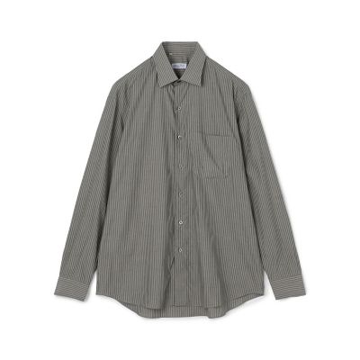 【美品】ドゥロワー別注 サルバトーレピッコロ ストライプドット長袖シャツ 美品】ドゥロワー別注 サルバトーレピッコロ ストライプドット長袖