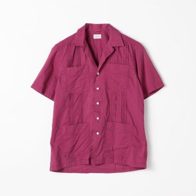 【美品】BAGUTTA バクッタ キューバシャツ 半袖 ベージュ M 美品】BAGUTTA バクッタ キューバシャツ 半袖 ベージュ M 半袖