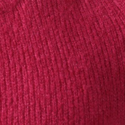 FEDELI ウールカシミヤブークレ クルーネックニット