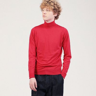 JOHN SMEDLEY メリノウール タートルネック JOHN SMEDLEY ジョンスメドレー ニットトップス CHERWELL