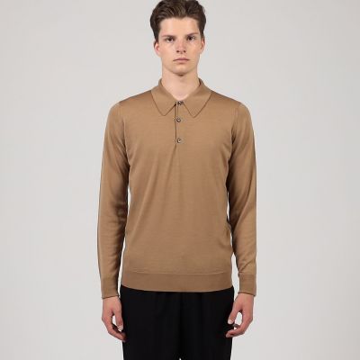 JOHN SMEDLEY 30G EASY FIT ウール ニット