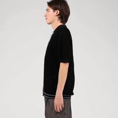 別注】Raffa Molina コットン ニットシャツ