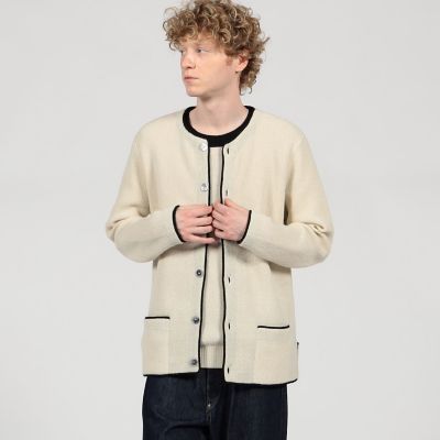 別注】Raffa Molina パイピング クルーネック ニット