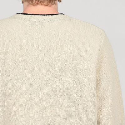別注】Raffa Molina パイピング クルーネック ニット