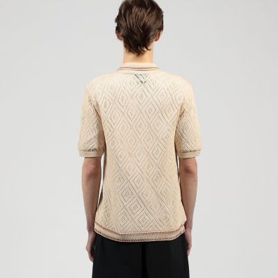 別注】Raffa Molina コットン ニットシャツ | TOMORROWLAND