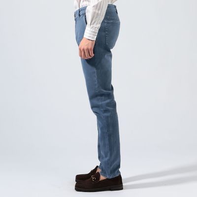 PT TORINO コットンツイル カラーデニムパンツ