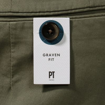 ＰＴ　ＴＯＲＩＮＯ　ＧＲＡＶＥＮ　ＦＩＴ　ストレッチコットン　チノパンツ