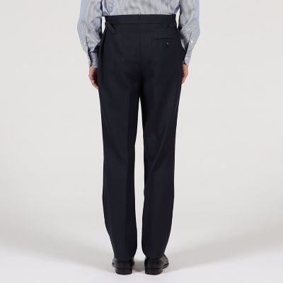 【別注】ＦＵＭＩＹＡ　ＨＩＲＡＮＯ　ＴＨＥ　ＴＲＯＵＳＥＲＳ　ウールツイル　トラウザーズ　ＲＥＧＥＮＴ