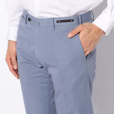 ＰＴ０１　コットンポリウレタン　スリムパンツ