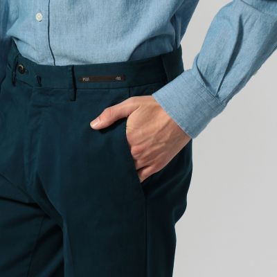 ＰＴ０１　コットンポリウレタン　スリムパンツ　ＧＲＡＶＥＮ　ＦＩＴ