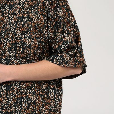 【別注】ｍ’ｓ　ｂｒａｑｕｅ　レーヨン　オープンカラー　ハーフスリーブシャツ