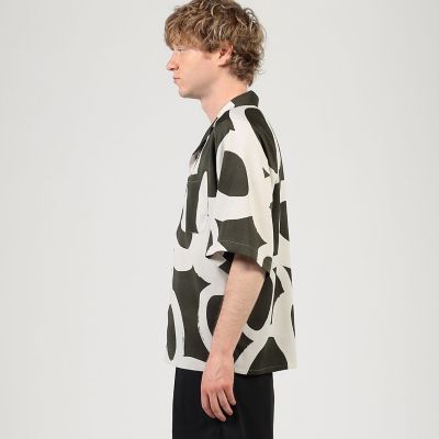 別注】m's braque ポリエステル オープンカラー ハーフ