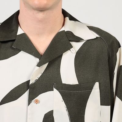 別注】m's braque ポリエステル オープンカラー ハーフ