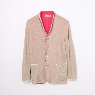 ＜TOMORROWLAND (Men)＞【別注】ＬＥ　ＶＥＲＮＥＵＩＬ　ストレッチリネン　リバーシブル　カーディガンジャケット