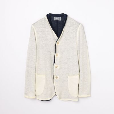 【中古】トゥモローランド ル ヴェルヌイユ LE VERNEUIL セットアップ ジャケット パンツ 長袖 無地 T191500 40 黒 ブラック メンズ 別注】LE VERNEUIL ストレッチリネン リバーシブル