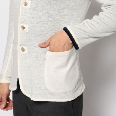別注】LE VERNEUIL ストレッチリネン リバーシブル