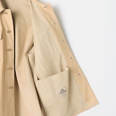 ＤＥＮＩＭ　ＰＬＵＴＯ　レザーシャツ