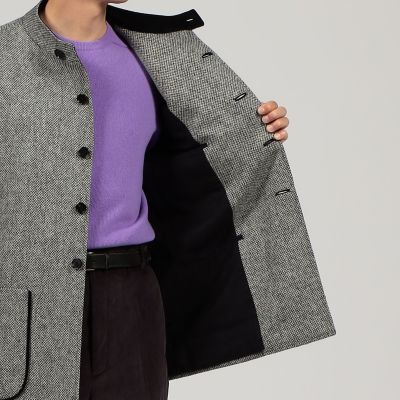 別注】CARUSO ウール フォレスティエールジャケット
