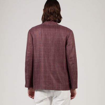 別注】CARUSO ウールシルクリネン フォレスティエールジャケット