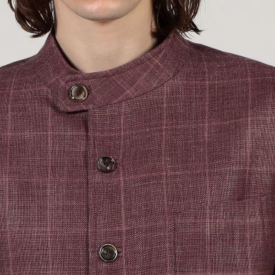 別注】CARUSO ウールシルクリネン フォレスティエールジャケット