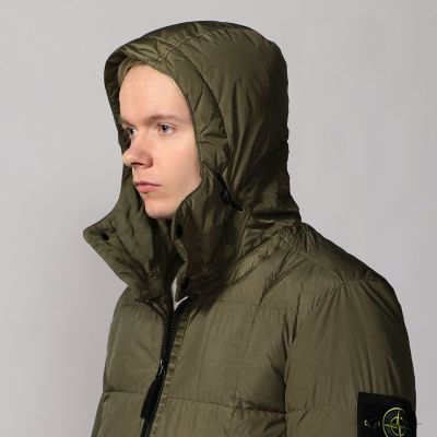 STONE  Crinkle Reps NY フーデッドジャケッ STONE ISLAND - 【ラスト1点】 40522 Crinkle Reps NY Hooded