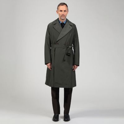 ＨＥＶＯ　ポリエステルコットン　ダブルブレステッドコート