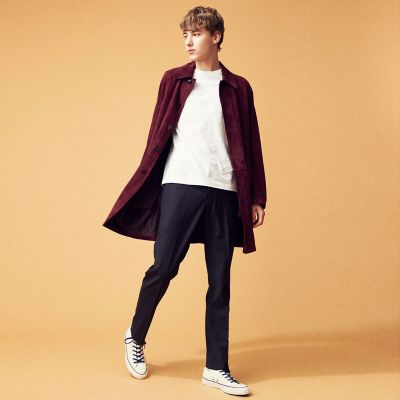 ＜TOMORROWLAND (Men)＞ＤＥＮＩＭ　ゴートスエード　ステンカラーコート